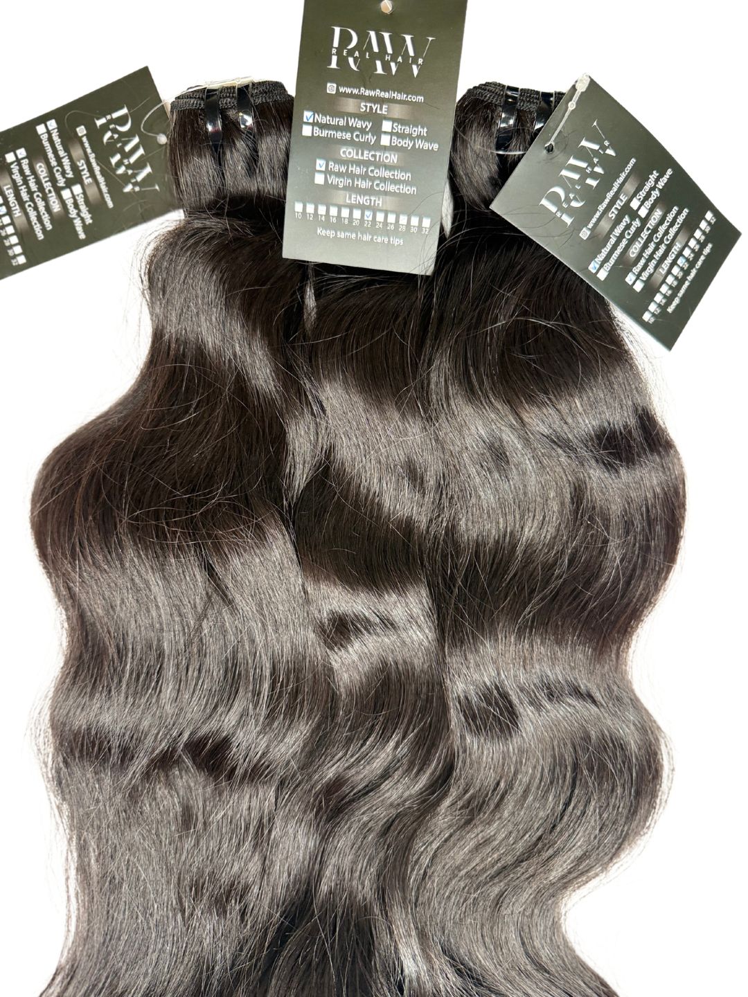 Raw Vietnamese Natural Wavy Bundles