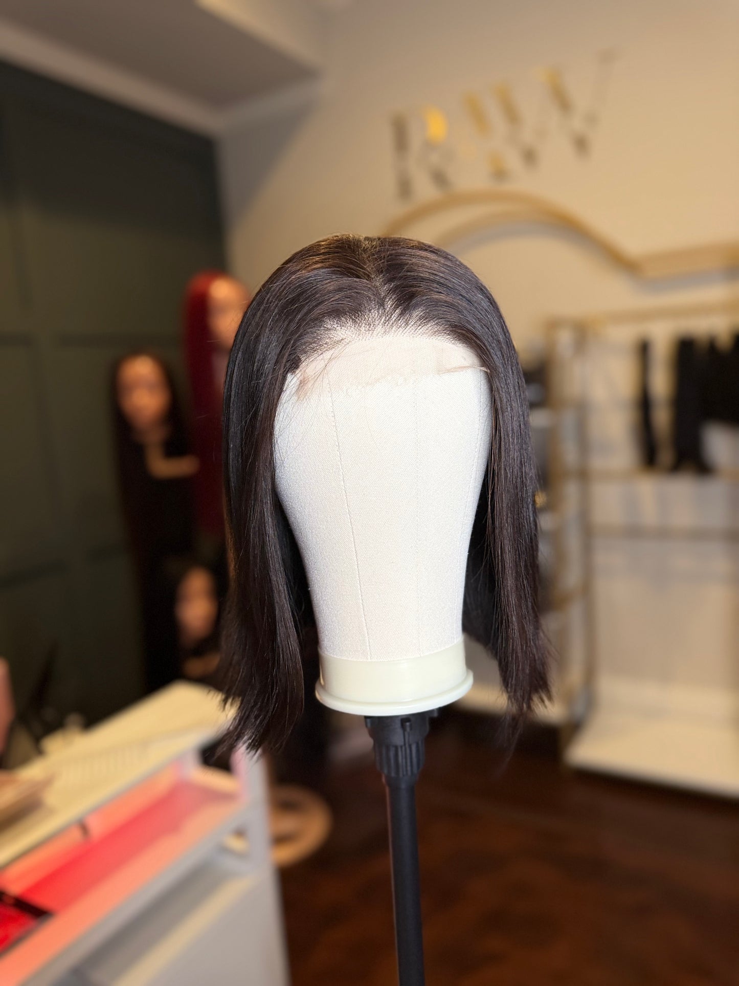 Cambodian Bob Wig 12"- HD Lace
