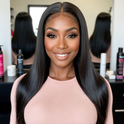 raw straight wig 