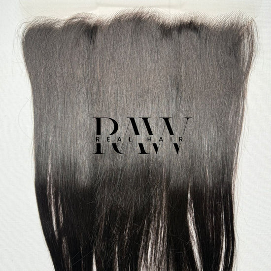 raw straight frontal