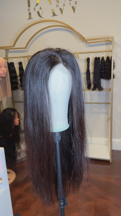 Raw Natural Straight Luxury Wig-  13x4 HD Lace