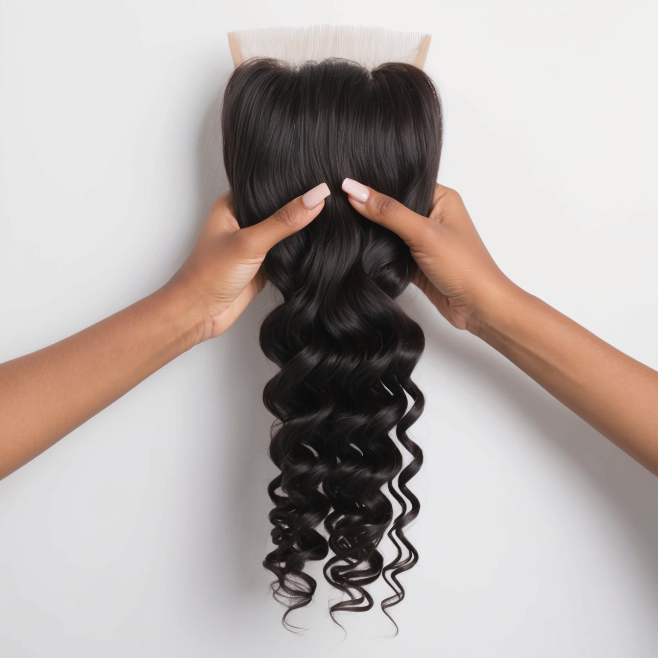 raw burmese curly closure
