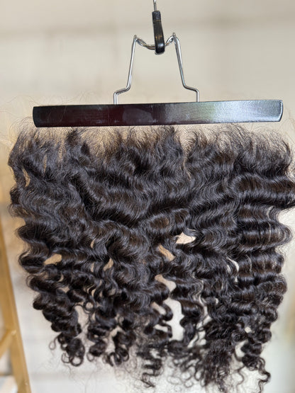 Raw Burmese Curly- 13x4 HD Lace Frontal