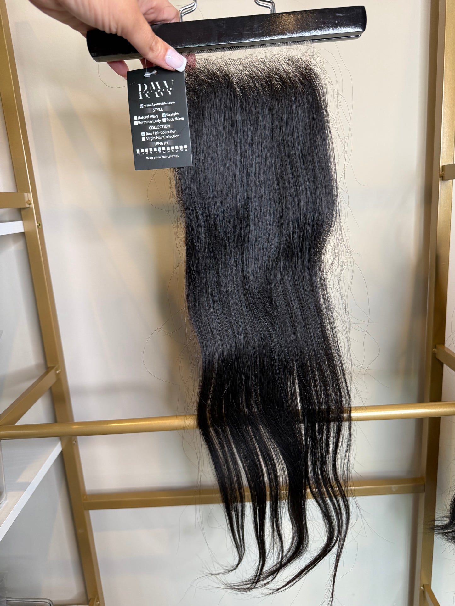 Raw Vietnamese Natural Straight- 5x5 HD Closure