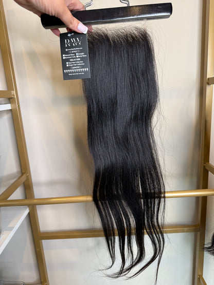 Raw Vietnamese Natural Straight- 5x5 HD Closure