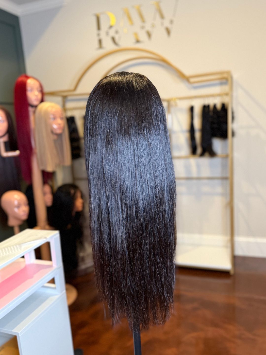 Raw Natural Straight Luxury Wig-  13x4 HD Lace