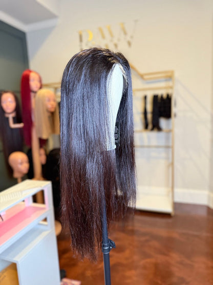 Raw Natural Straight Luxury Wig-  13x4 HD Lace