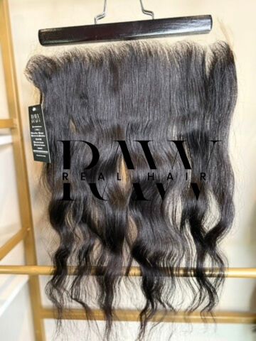 Raw Vietnamese Natural Wavy-  13x4 HD Lace Frontal